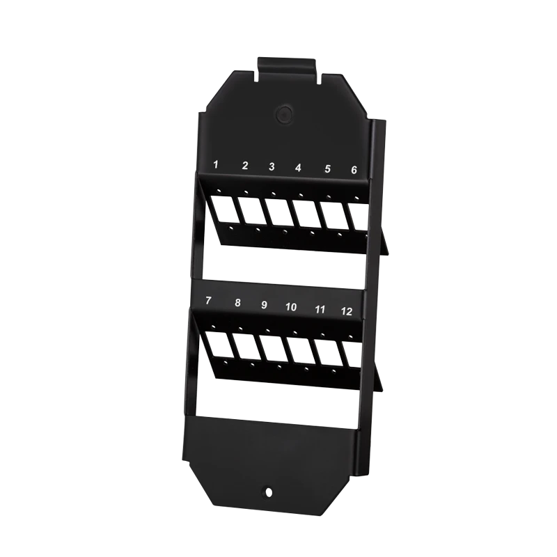 Image of LogiLink Keystone floor box insert for 12 LC-Duplex or SC-Simplex adap