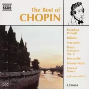 image of The Best of Chopin by Frederic Chopin CD Album