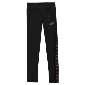 Image of Puma Tape Leggings - Black