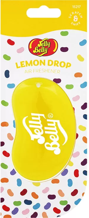 Image of Lemon Drop (Pack Of 6) 3D Gel Jelly Belly Air Freshener
