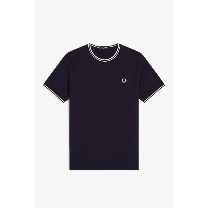 Image of Fred Perry Twin Tipped T-Shirt Navy 795 male S