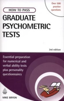 Image of How to Pass Graduate Psychometric Tests by Mike Bryon Book