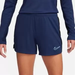 Image of Nike Academy Dri-Fit Shorts Womens - Blue