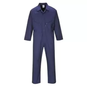 image of Portwest Liverpool Zip Coverall Navy 3XL 33"