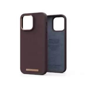 Image of Njord byELEMENTS Genuine Leather Case for Apple iPhone 14 Pro Max Brown NA44GL05