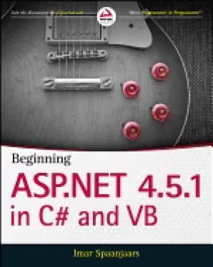Image of beginning aspnet 451 in c and vb