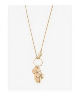 Image of Mint Velvet Charm Pendant Necklace - Gold