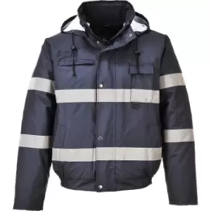 Image of Oxford Weave 300D Class 3 Iona Lite Bomber Jacket Navy 3XL