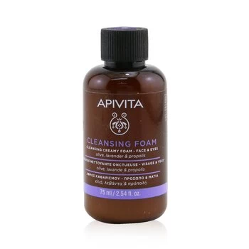 Image of ApivitaCleansing Creamy Foam For Face & Eyes (Mini Size) 75ml/2.54oz