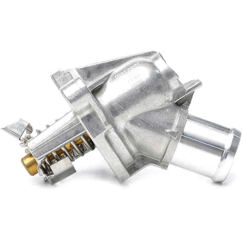 Image of METZGER 4006398 Engine thermostat Opening Temperature: 82°C, without gasket/seal, with housing Thermostat,coolant (316)