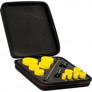 image of Starrett KFC11031 14 Piece General Purpose Hole Saw Set