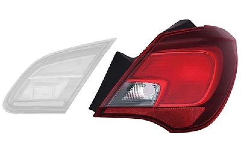 Image of VAN WEZEL Rear light VAN WEZEL 3804936