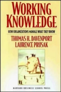 Image of Working Knowledge by Thomas H. Davenport Paperback