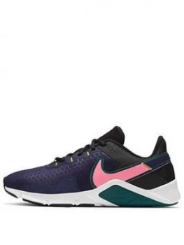 image of Nike Legend Essential 2, Navy/Pink, Size 3, Women