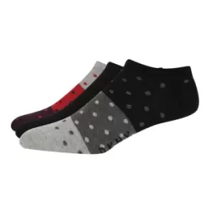 image of DKNY Lydia 3 Pack of Liner Socks Womens - Multi