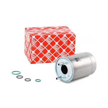 Image of FEBI BILSTEIN Fuel Filter RENAULT,SUZUKI 48554 164006435R,164009384R,7701478821 7701479305,8201046788,8201188493,8660003050,1541180KA0,1541180KA0000