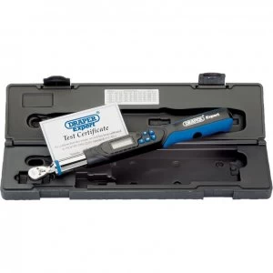 Image of Draper Expert 1/4" Drive Electronic Precision Torque Wrench 1/4" 6Nm - 30Nm