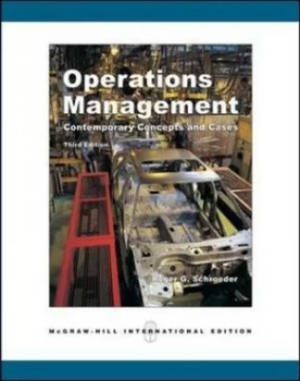 Image of Operations Management by Roger G Schroeder Paperback