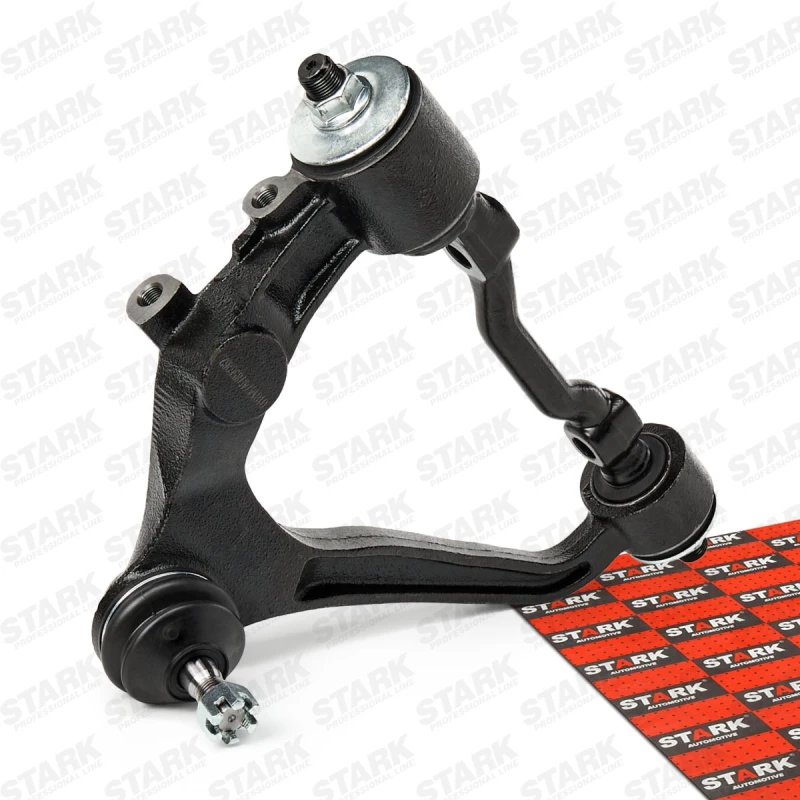 Image of STARK SKCA-0050253 Suspension arm Control Arm, Cast Steel, Front Axle, with rubber mount Cast Steel Track Control Arm (273)