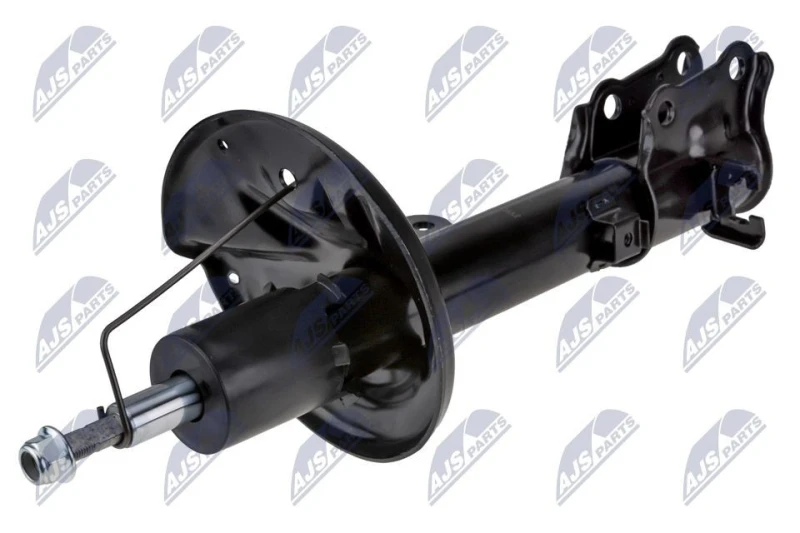 Image of NTY A-HY-524 Shock absorber Rear Axle Left, Gas Pressure, Suspension Strut, Top pin Shock Absorber (854)