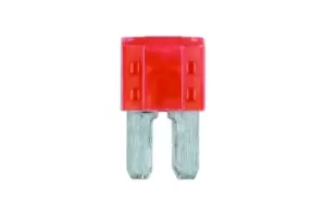 image of Connect 37180 10amp LED Micro 2 Blade Fuse Pk 25