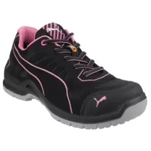 Image of Puma Safety Womens/Ladies Lightweight Fuse TC Safety Trainers (3 UK) (Black)