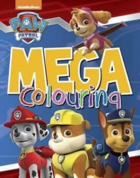 Image of Nickelodeon Paw Patrol Mega Colouring Book