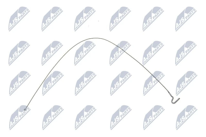 Image of NTY Handbrake cable NTY EZC-FR-068