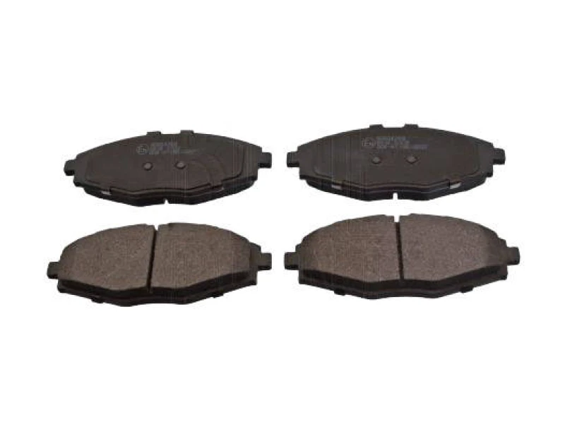 Image of Blue PRINT ADG04268 Brake pad set Front Axle, with anti-squeak plate Brake Pad Set,disc brake (402)