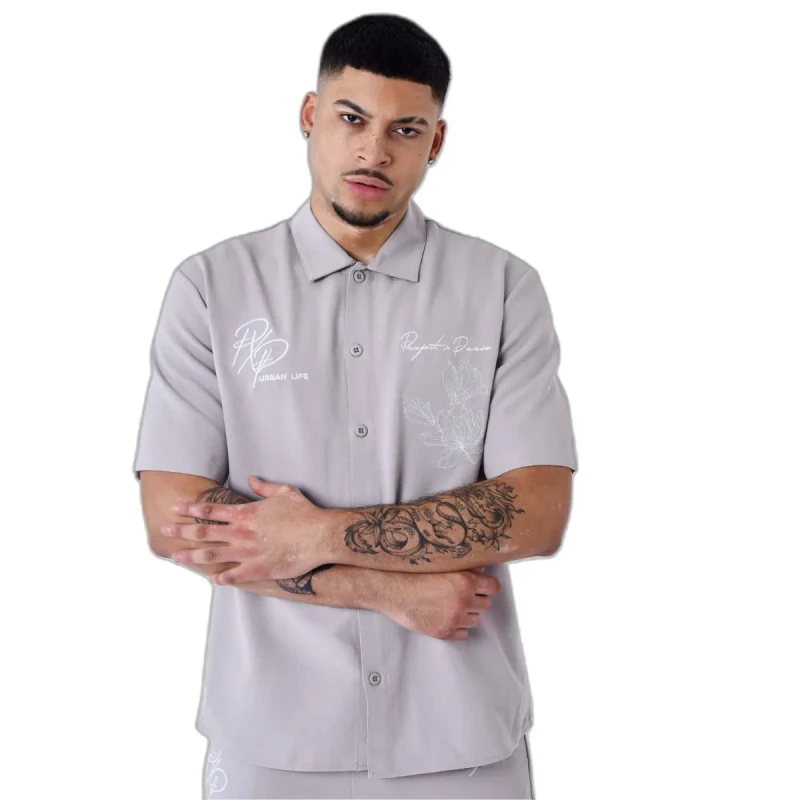 Image of Project X Paris Shirt Project X Paris 2310036 Gris Male S