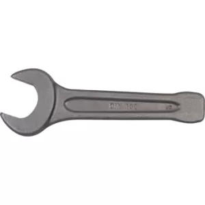 Image of Metric Open Ended Slogging Spanner, Chrome Satin Hardened Steel, 100MM