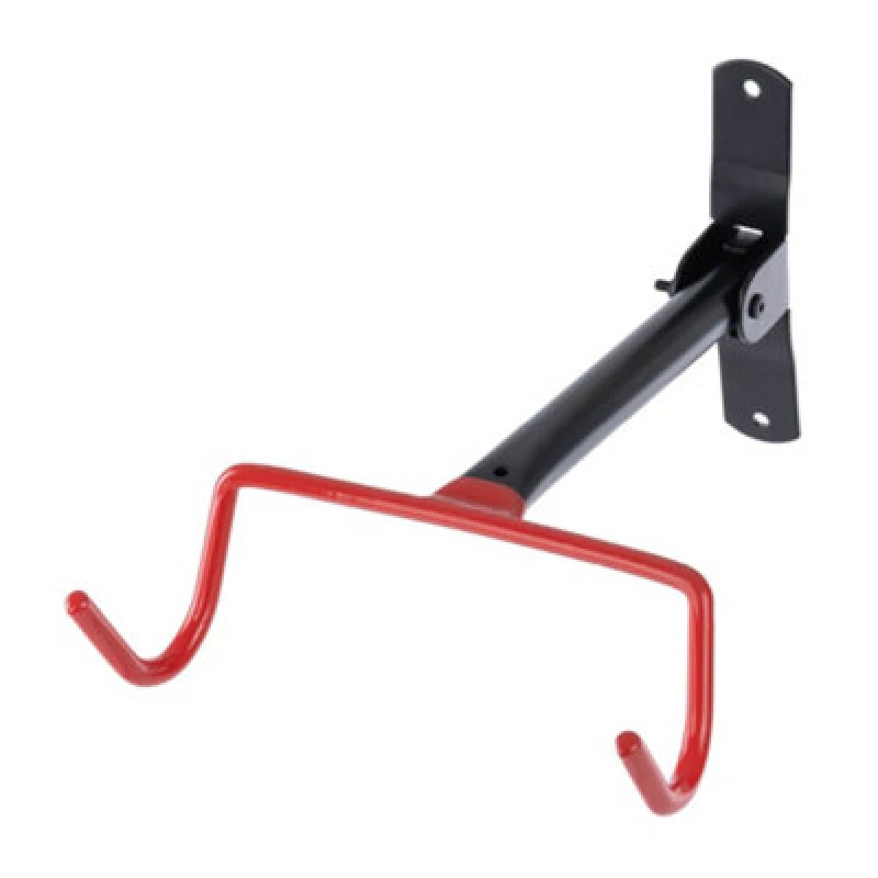 Image of Hillington Foldable Wall Mounted Bike Storage Rack Red unisex