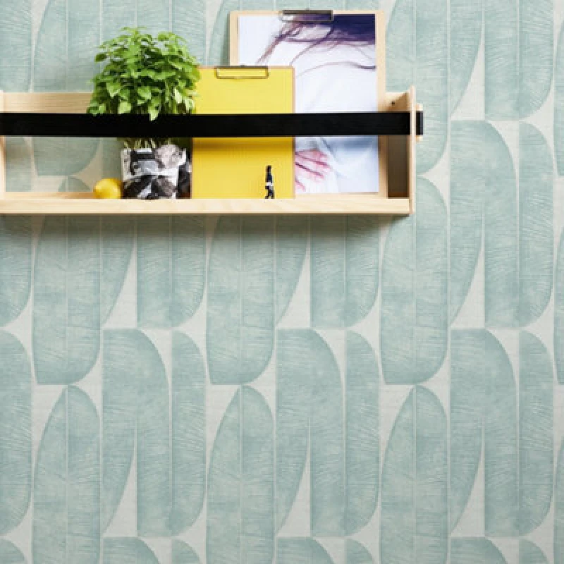 Image of Galerie Welcome Home Abstract Blue Wallpaper WH30172, Blue WH30172