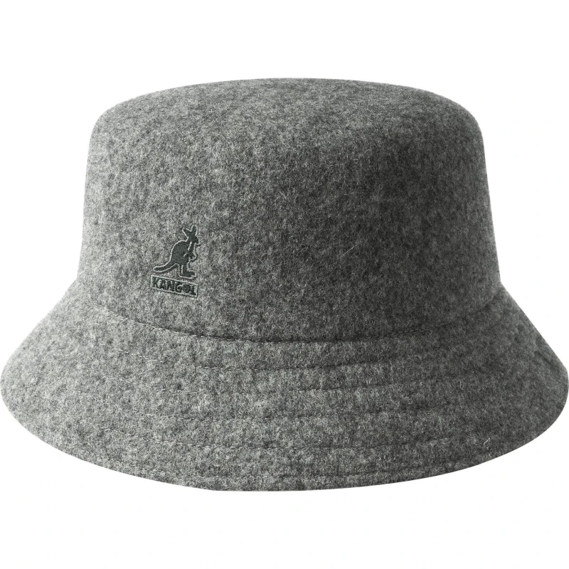 Image of Kangol Wool Lahinch Seamless Knitted Bucket Hat Flannel unisex Small