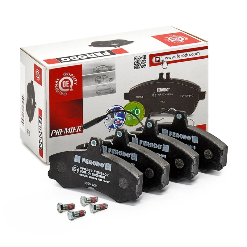 Image of FERODO Brake pad set FERODO FVR287