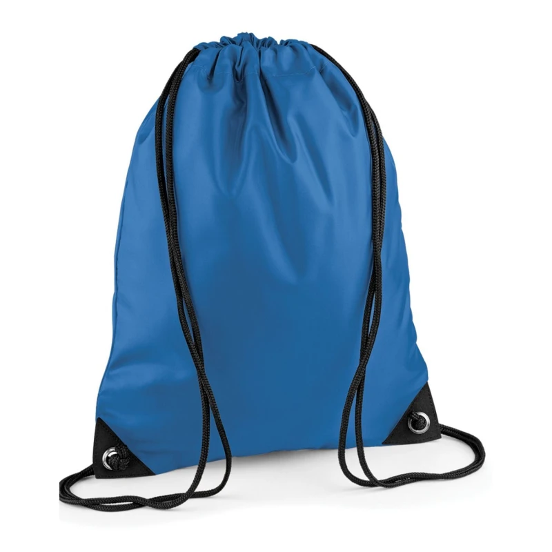 Image of Bagbase Mens Premium Drawstring Bag in Dark Blue Dark Blue Male