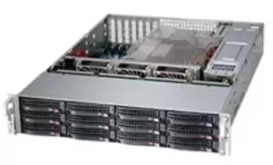 Image of Supermicro SC826BE1C4-R1K23LPB Rack Black 1200 W