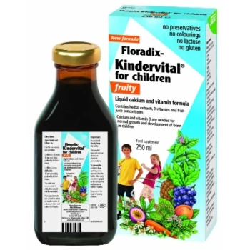 Image of Floradix Kindervital - Childrens Fruity Formula - 250ml - 96149 - Salus