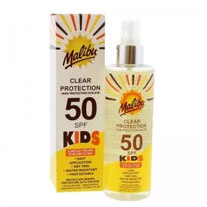 image of Malibu Clear Protection SPF 50 Kids 250ml