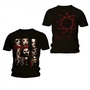 Image of Slipknot Mezzotint Decay Mens Black X Large T Shirt