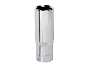 Image of Sealey SP3816D WallDrive Socket 16mm Deep 3/8inSq Drive Fully Polished