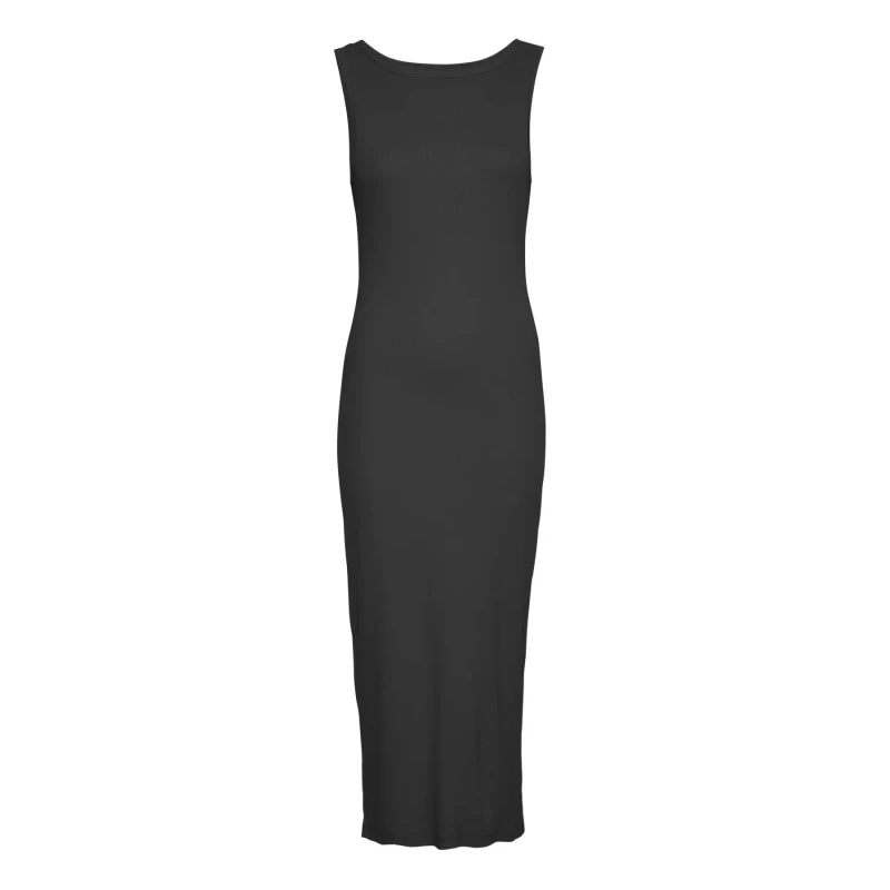 Image of moss copenhagen Wrap dress For Her Moss Copenhagen Didina Rasmi Noir Female XS/S