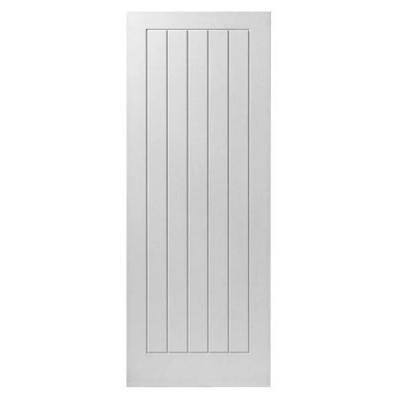 Image of JB Kind Cottage 5 Internal Door FD30 44 x 1981 x 610mm in White Moulded MCOT520FD30