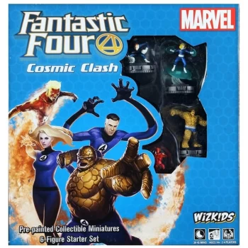 Image of Marvel HeroClix - Fantastic Four Cosmic Clash Starter Set (6-Figure Starter Set)