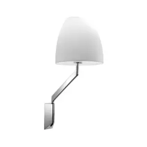 image of Grok Flavia - Wall Lamp Chrome 1x E27