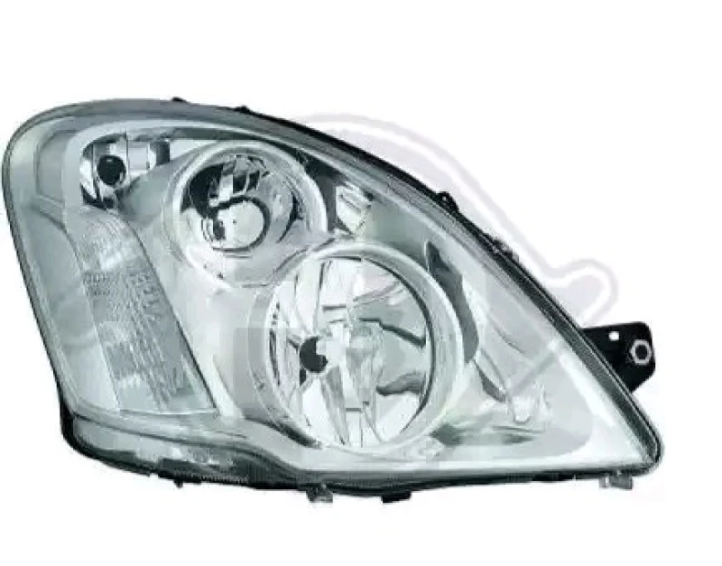 Image of DIEDERICHS 3494883 Headlights H1/H7, Priority Parts, Left, with motor for headlamp levelling Headlight (259)