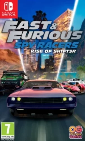 image of Fast and Furious Spy Racers Rise of SH1FT3R Nintendo Switch Game