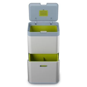 image of Joseph Totem 48L Bin - Silver