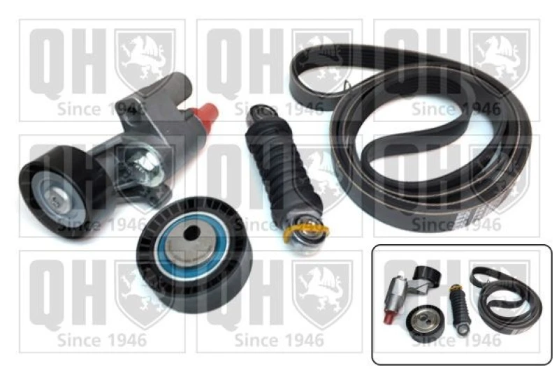 Image of QUINTON HAZELL V-Ribbed Belt Set QUINTON HAZELL QDK78