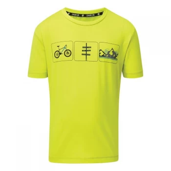 Image of Dare2B Rightful T-Shirt - Lime Punch